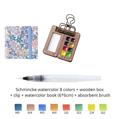 Portable Travel Watercolor Set