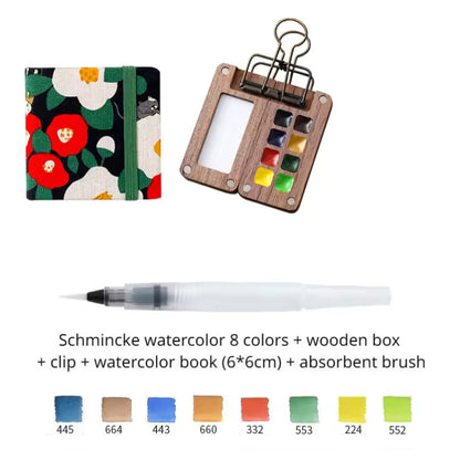 Portable Travel Watercolor Set