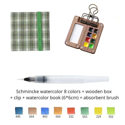 Portable Travel Watercolor Set