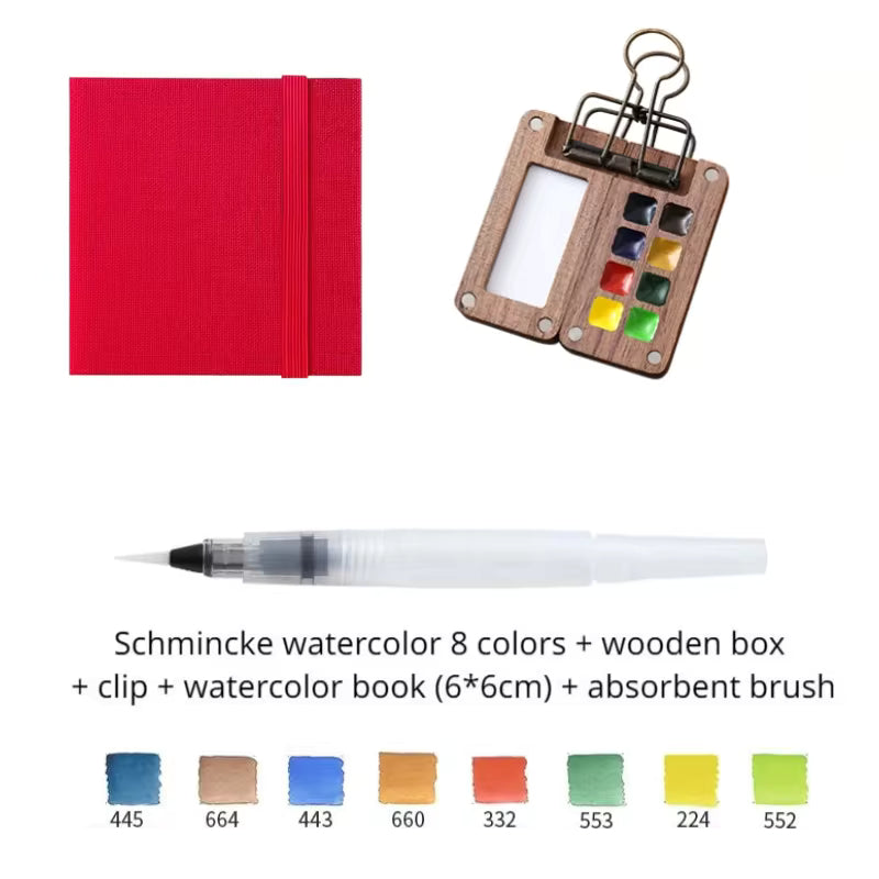 Portable Travel Watercolor Set