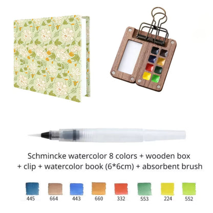 Portable Travel Watercolor Set