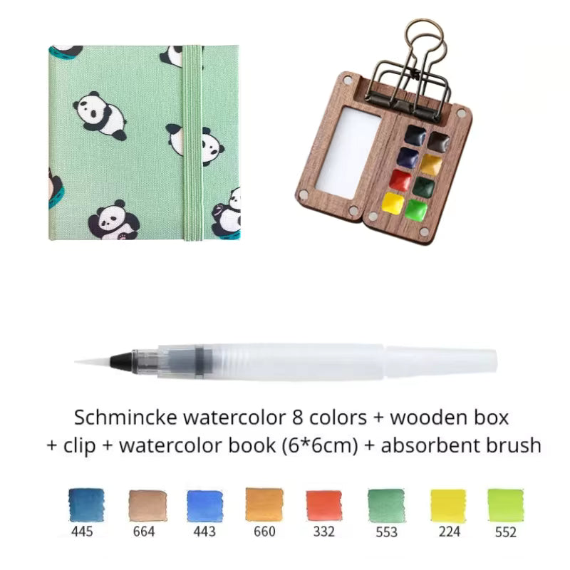 Portable Travel Watercolor Set